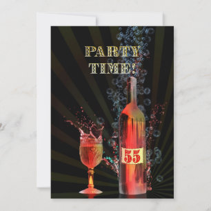 55e anniversaire invitation