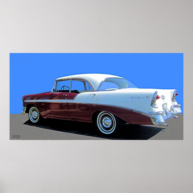 '56 CHEVY BEL AIR POSTER (Devant)
