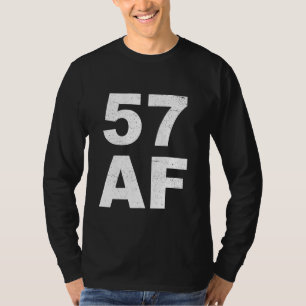 57 AF T-Shirt - 57e anniversaire Chemise Hommes Fi