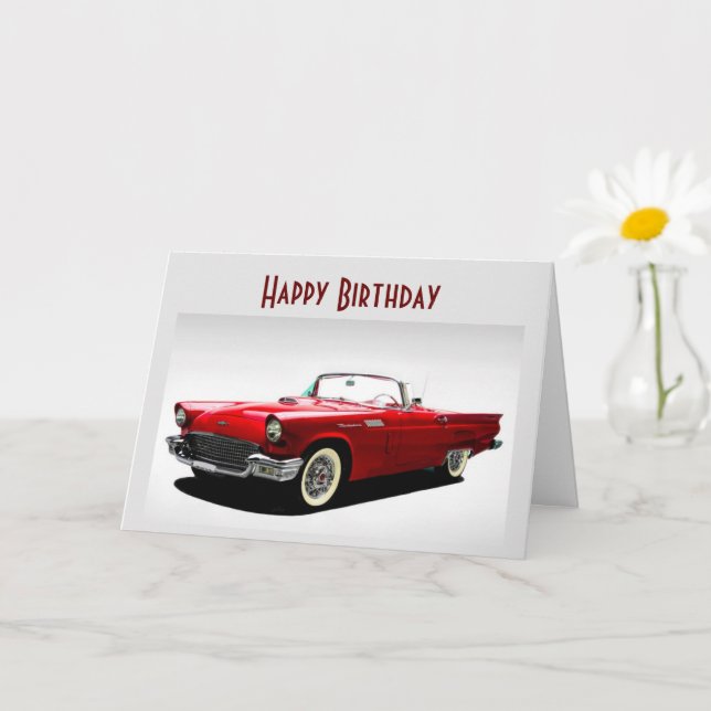 **57 THUNDERBIRD CLASSIQUE** SUR VOTRE CARTE D'ANN (Petite plante)