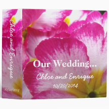 Classeur fait sur commande de photo de mariage de