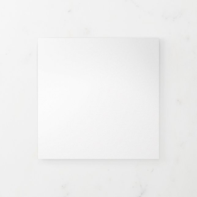 5,25 Po² Lettre triplée verticale Invitation pliée (Protection)