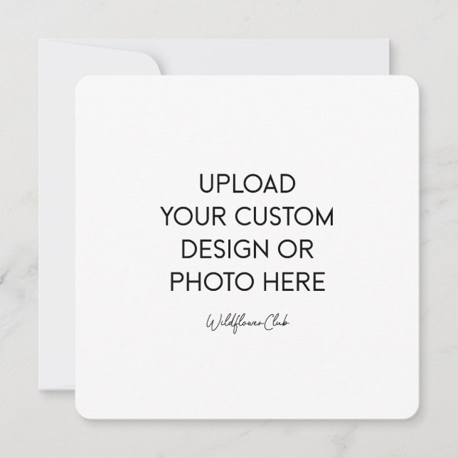 5.25" x 5.25" Square Invitation (Devant)