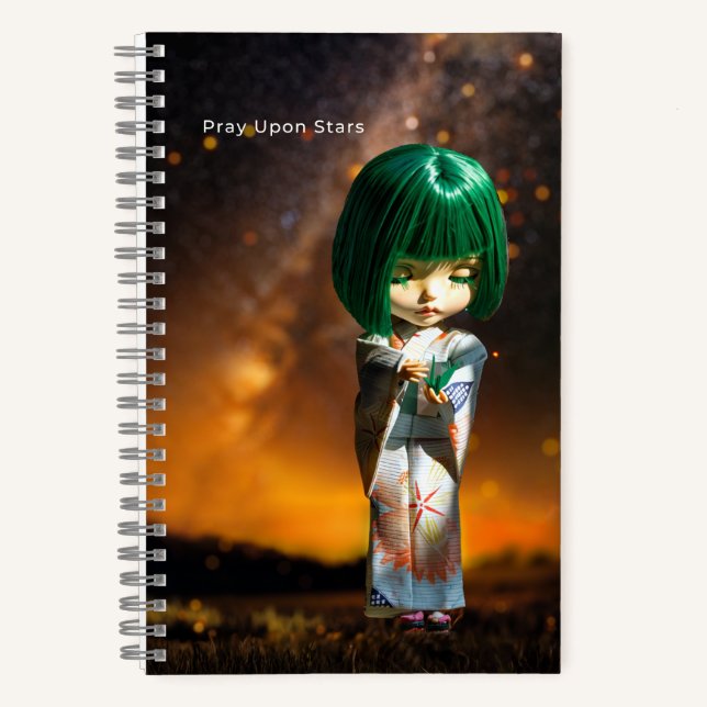 5.5x8.5 Journal : Priez sur les étoiles (Recto)