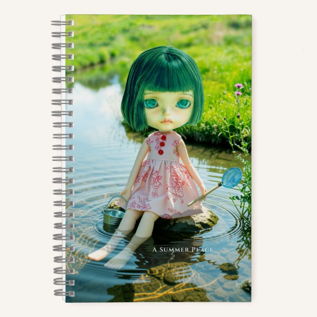 5.5x8.5 Journal : Un lieu d'été (Recto)