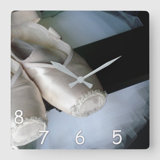5, 6, 7, 8 - Pointe Chaussures & Tutu Horloge pour (Recto)