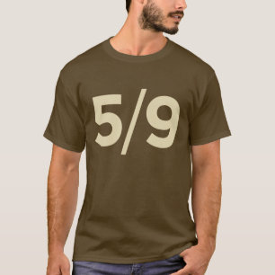 5/9 T-shirt de radio-amateur