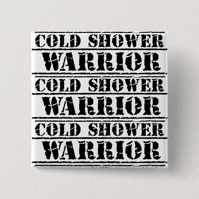5 Cm Badge du Carré du soldat de douche froide (Devant)