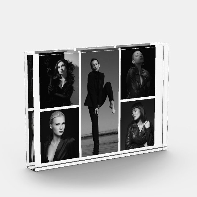 5 Collage photo modifiable Bloc photo (Gauche)