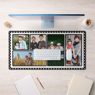 5 Photos et Pois noirs et blancs