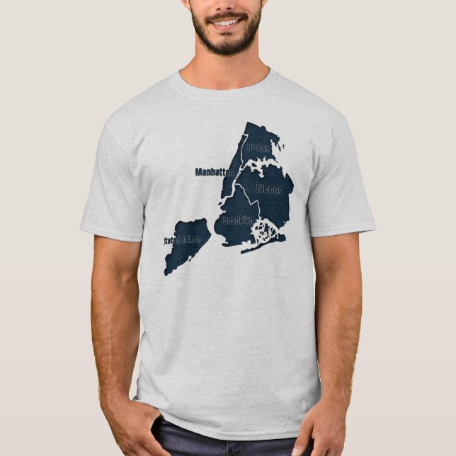 5 T-shirt des villes 2 (Devant)