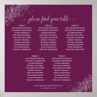 5 Tableau Cassis et Mariage Argent