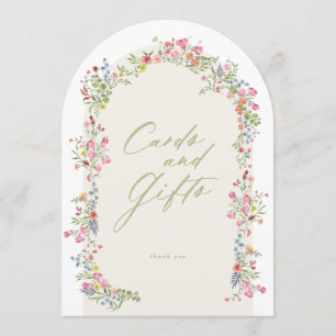 5 x 7 arches Cartes et cadeaux panneau de douche à
