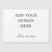 5 x 7 Carte postale magnétique Vide de paysage