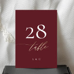 5 x 7 Elégant Mariage d'or de Bourgogne Numéro de<br><div class="desc">*PAS VRAI FOIL* ***cette conception fait partie d'une collection correspondante*** ___________________________ ce modèle de conception est entièrement modifiable / personnalisable par vous le client - cliquez sur personnaliser un autre bouton si vous souhaitez déplacer, ajouter, supprimer ou apporter des modifications importantes à la conception _______________________ _______ *si vous avez des...</div>