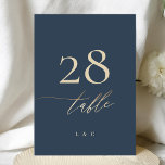 5 x 7 Navy Blue Elegant Gold Classic<br><div class="desc">*PAS VRAI FOIL* ***cette conception fait partie d'une collection correspondante*** ___________________________ ce modèle de conception est entièrement modifiable / personnalisable par vous le client - cliquez sur personnaliser un autre bouton si vous souhaitez déplacer, ajouter, supprimer ou apporter des modifications importantes à la conception _______________________ _______ *si vous avez des...</div>