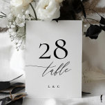 5 x 7 Noir Blanc Mariage moderne Numéro de table<br><div class="desc">***cette conception fait partie d'une collection correspondante*** _________________________ ce modèle de conception est entièrement modifiable / personnalisable par vous le client - cliquez sur personnaliser un autre bouton si vous souhaitez déplacer, ajouter, supprimer ou apporter des modifications importantes à la conception ___________________________________________________ si vous avez des questions de DESIGN ou...</div>