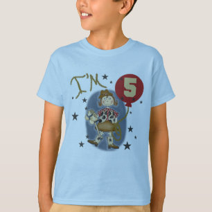 5e Cowgirl Tshirts et cadeaux d'anniversaire