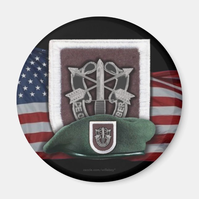 5e force spéciale flash Fort Campbell aimant (Devant)