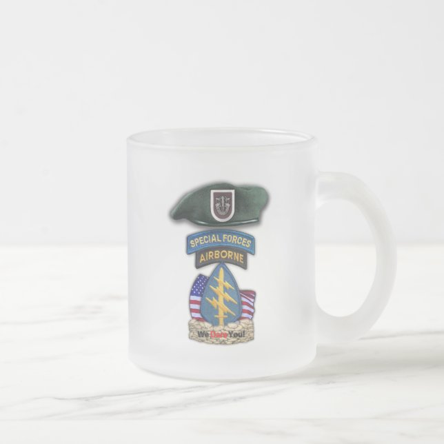 5e groupe des forces spéciales flash gelé Mug (Droit)