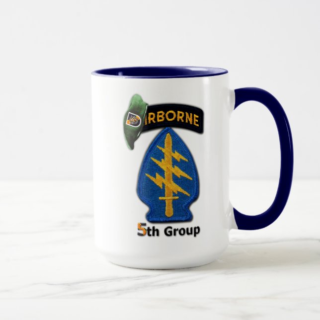 5e Groupe des forces spéciales Vietnam War Mug (Droite)