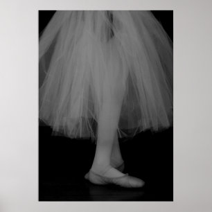 5e position Noir et Blanc - Poster