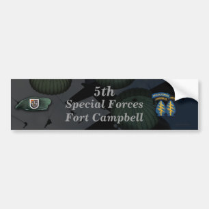 5e Sticker pour pare-chocs des forces spéciales fo