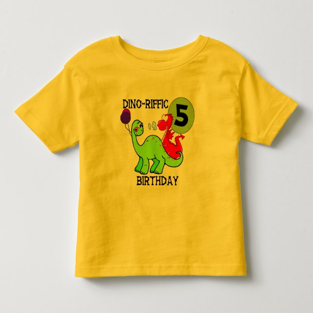 5èmes T-shirts et cadeaux d'anniversaire de (Devant)