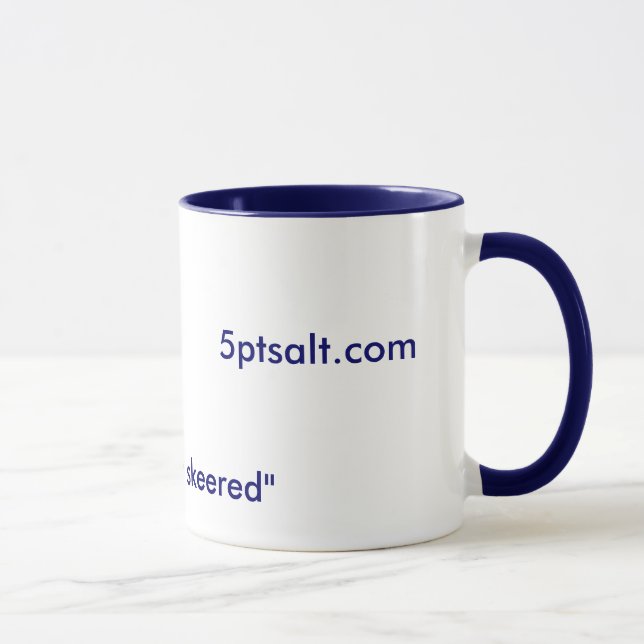 5ptsalt.com, "nous ne sommes pas" tasse de café (Droite)
