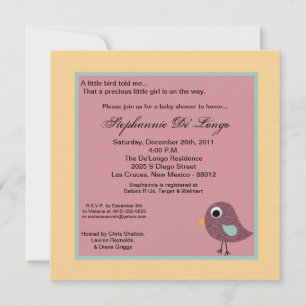 5x5 Petite Invitation d'oiseaux