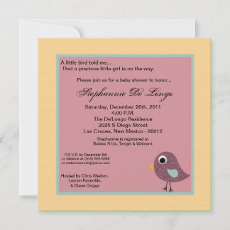 5x5 Petite Invitation d'oiseaux