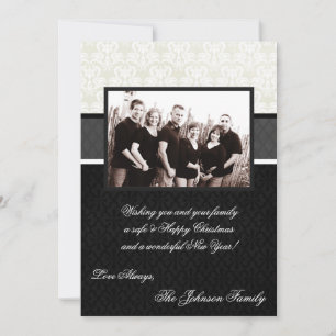 5x7 Noël XMAS Joyeux Carte photo de vacances