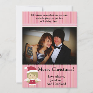 5x7 Petit ange de Noël Invitation