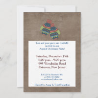5x7 Recherche de gants d'hiver Invitation
