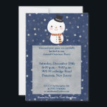 5x7 Top Hat Snowman Invitation<br><div class="desc">Cette invitation de Noël de taille 5x7 est à la fois branchée et chic. Il est imprimé sur du papier de 110 livres mat, lisse, vibrant et mat. Contient 50 % de contenu recyclé. Parfait pour vos invitations et annonces d'événements les plus formelles. Elles sont fournies avec des enveloppes blanches...</div>