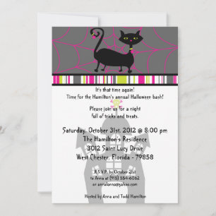5x7 Witchays Halloween Party Invitation