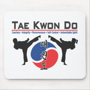 600-2 tapis de souris du Taekwondo