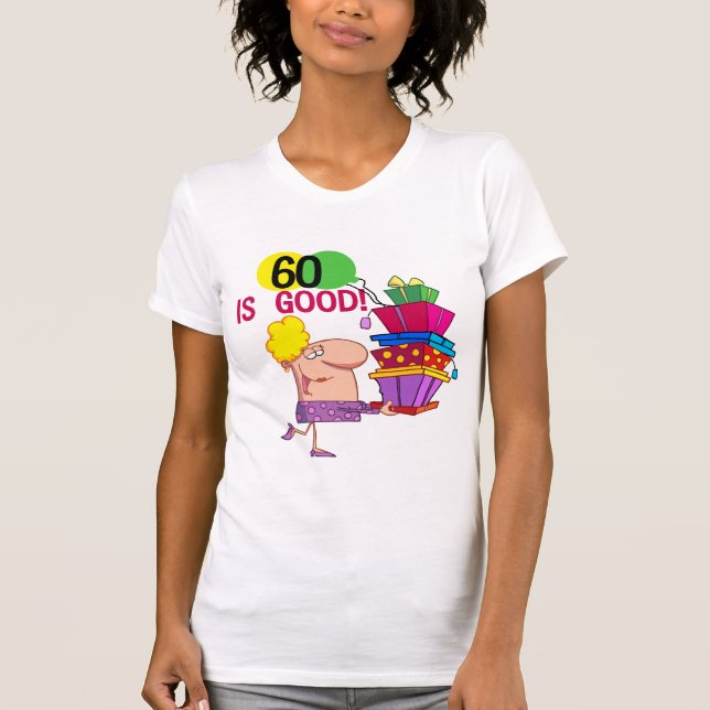 60 est Bon Anniversaire Tshirts et cadeaux (Devant)