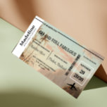 60 et encore fabuleux Passe Tropical Anniversaire<br><div class="desc">Une belle image du bord de mer est l'arrière - plan de cette invitation de Boarding Pass Destination Tropical palm beach. Une invitation personnalisée de destination amusante. Plage tropicale d'île de palmiers et texte moderne.</div>