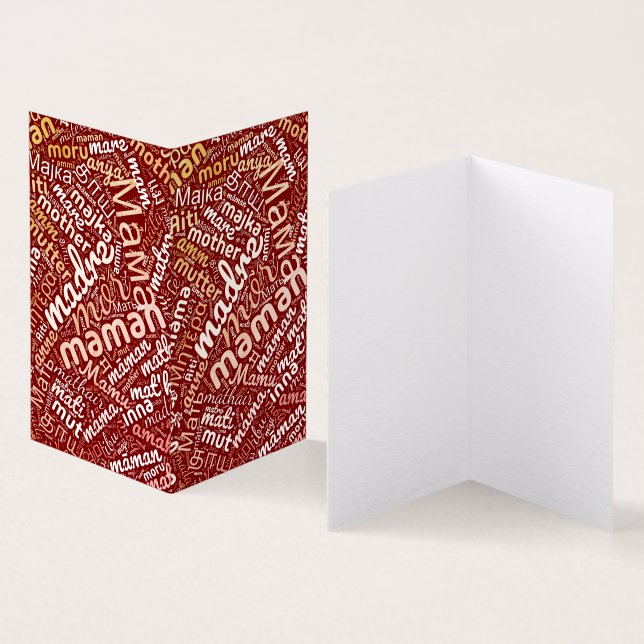 60 mots pour 'Mère' dans différentes langues (Inside and Outside)