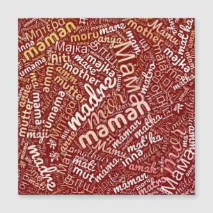 60 mots pour 'Mère' dans différentes langues