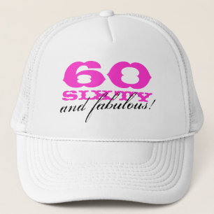 60e anniversaire casquette 60 et fabuleux!