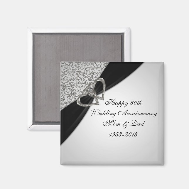60e anniversaire du Mariage Magnet (Recto/Verso)