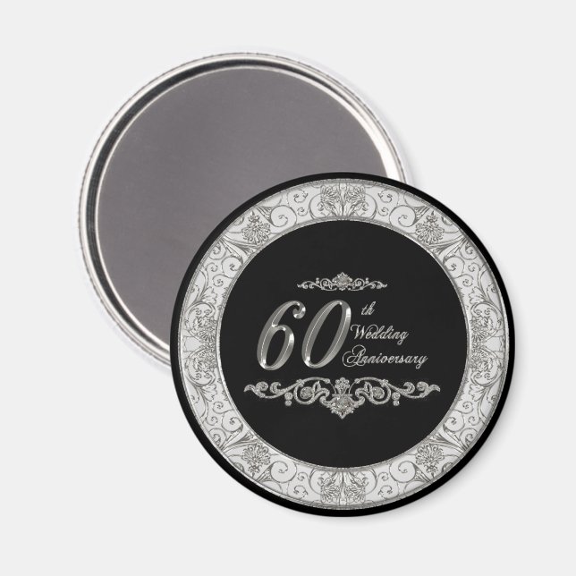 60e anniversaire du Mariage Magnet (Recto/Verso)