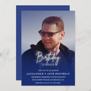 60e anniversaire invitation Anniversaire Dîner Pho