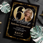 60e anniversaire Invitation avec photo<br><div class="desc">60e anniversaire Invitation avec photo</div>