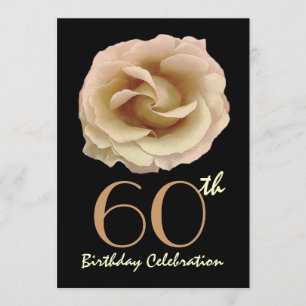 60e anniversaire Invitation Grand Rose d'or