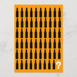 60e anniversaire Invitations - Bière Cheers!