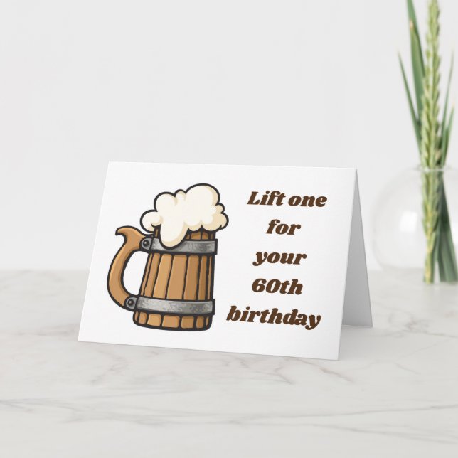 **60e ANNIVERSAIRE** LIFT ONE UP UP! Carte (Devant)