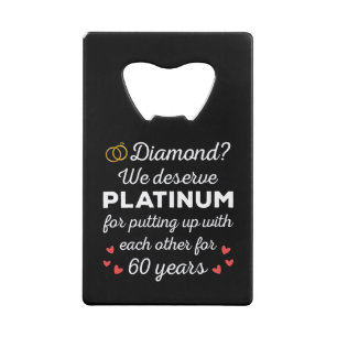 60ème anniversaire du Mariage I - Diamond Funny Co